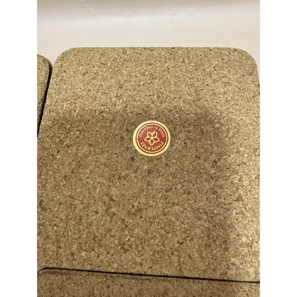 PIMPERNEL Vintage Floral Spray 4" Coasters-  Set of 5 - Picture 7 of 8